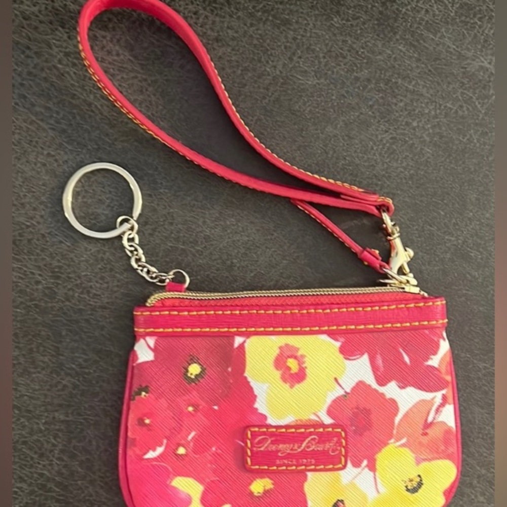 Dooney and Bourke Floral Coin Purse
